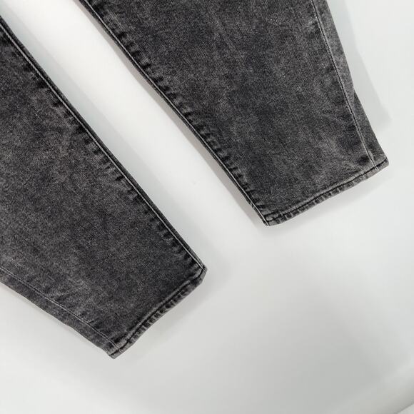 Levi's Made & Crafted Marker Tapered Black Acid Wash Cotton Blend Jeans Sz 26 - Picture 3 of 10